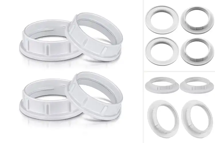 Detailed view of Best 1.5 Inch Threaded Socket Shade Rings