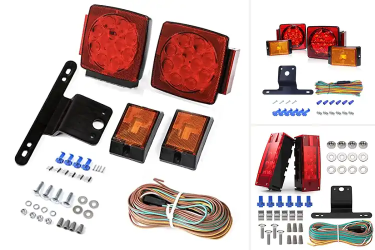 Detailed view of Best 12V Submersible Trailer Light Kits