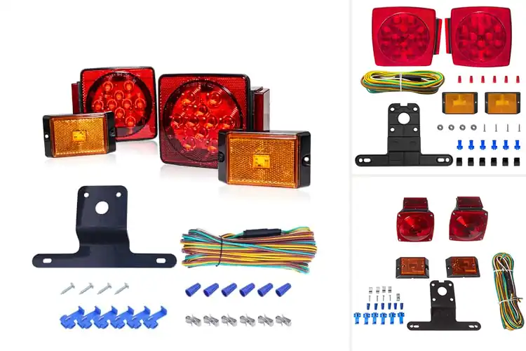 Detailed view of Best 12V Trailer Lighting Kits: Top Picks for Safe Towing