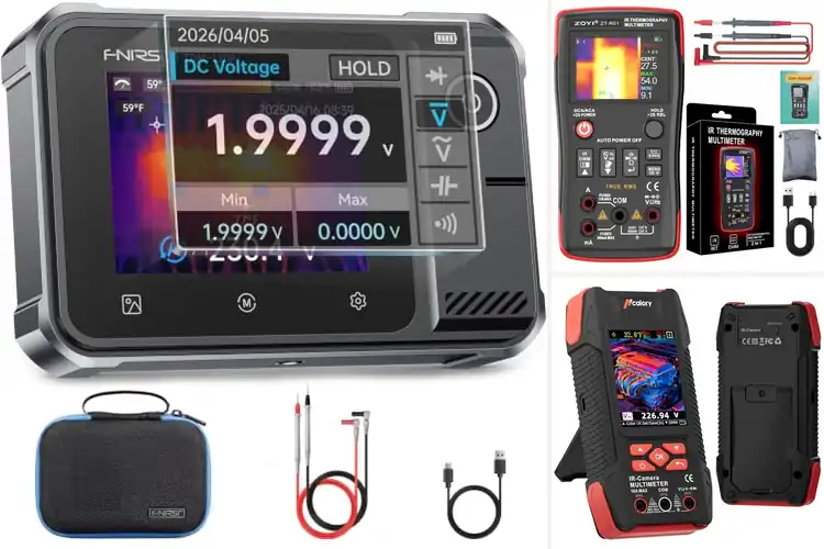 Detailed view of Best 2-In-1 Thermal Imaging Multimeters