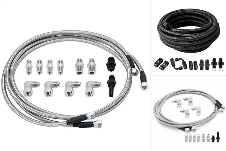 Detailed view of Best 4L60E Transmission Cooling Lines