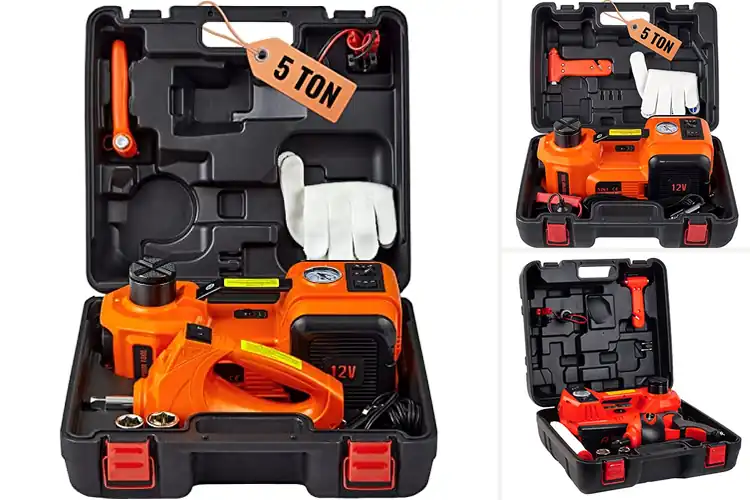 Detailed view of Best 5-Ton Electric Jacks: Top 10 for Easy Tire Changes