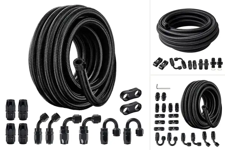 Detailed view of Best 6AN Transmission Hose Kits: Boost Performance Now