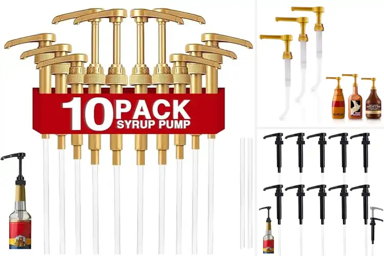 Detailed view of Best Adjustable Syrup Pumps
