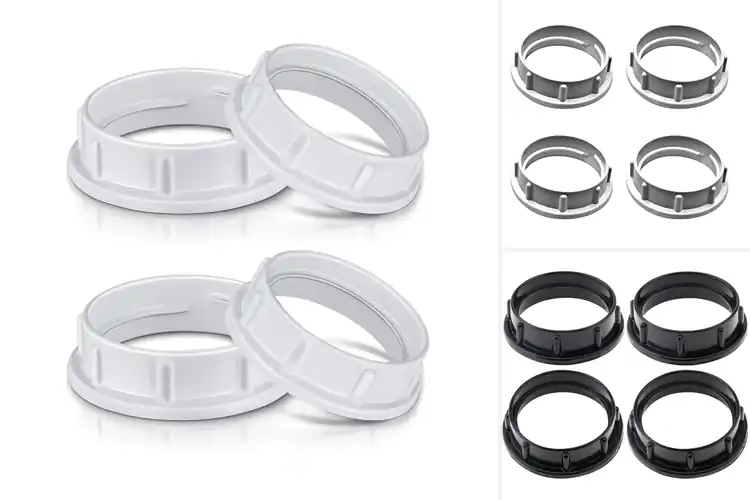 Detailed view of Best Aluminum Light Socket Rings