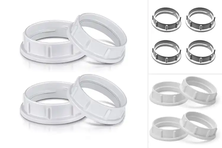 Detailed view of Best Aluminum Socket Rings For Glass Shades