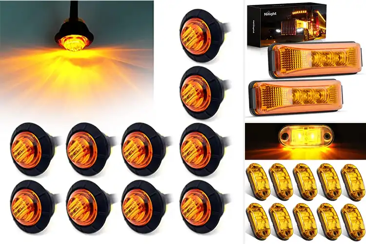 Detailed view of Best Amber Marker Lights