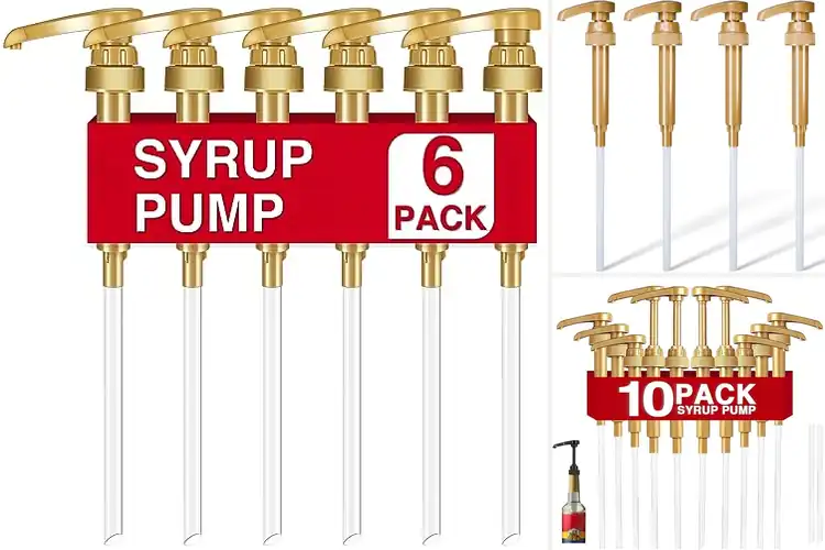 Detailed view of Best Bar Syrup Pumps