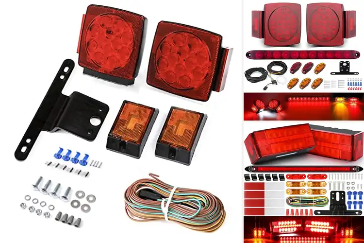 Detailed view of Best Boat Trailer Marker Light Kits