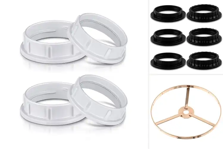 Detailed view of Best Chandelier Shade Rings for Secure, Stylish Fit