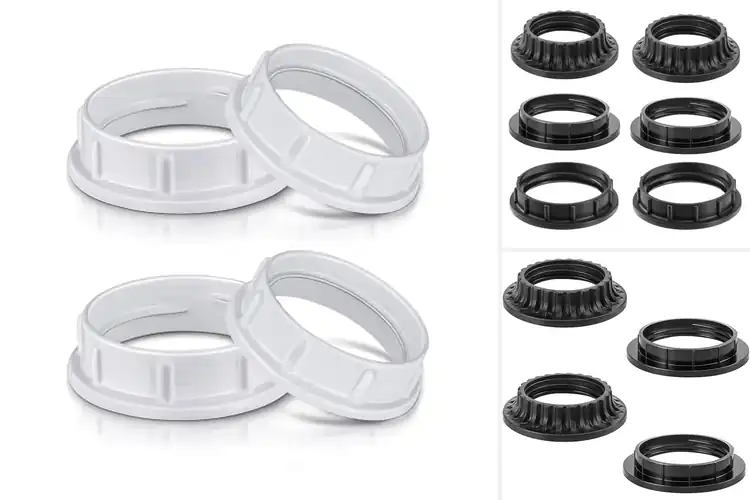 Detailed view of Best Chandelier Socket Shade Replacement Rings