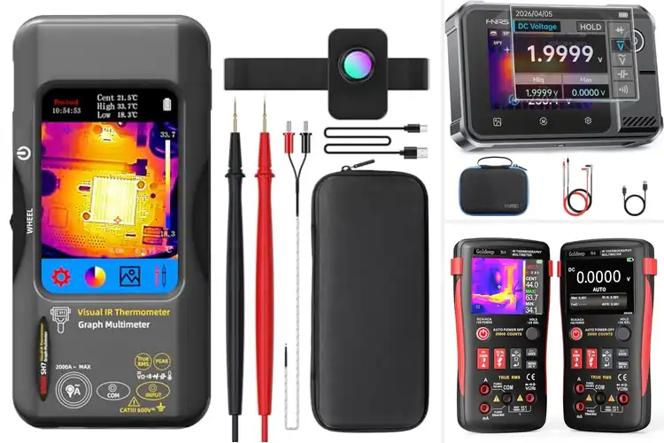 Detailed view of Best Digital Multimeters With Thermal Camera