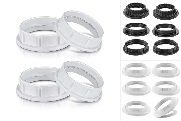 Detailed view of Best E26 Socket Shade Rings
