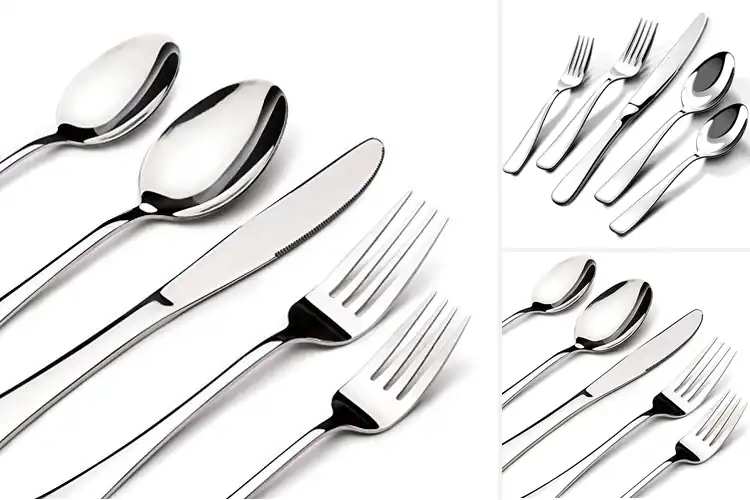 Detailed view of Best Everyday Stainless Steel Cutlery Sets