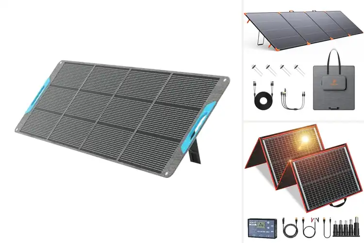 Detailed view of Best Foldable Solar Panels