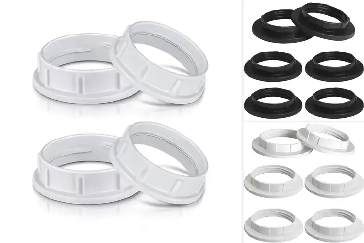 Detailed view of Best Glass Lamp Shade Retaining Rings