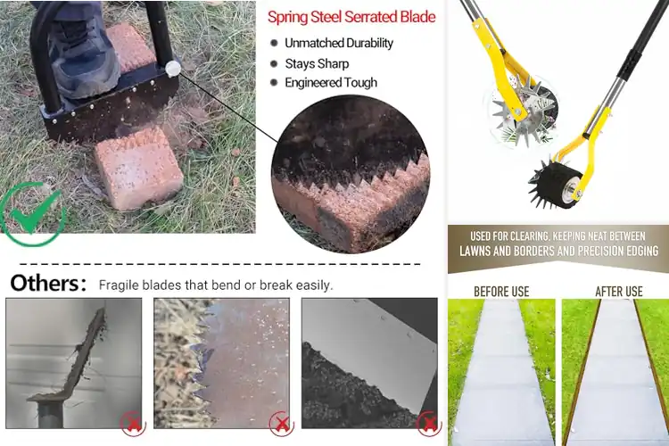 Detailed view of Best Grass Edging Tools: Easy Professional Edges