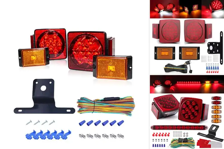 Detailed view of Best Heavy Duty Trailer Light Kits