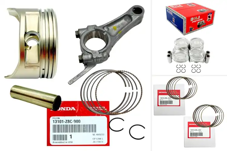 Detailed view of Best Honda Piston Sets