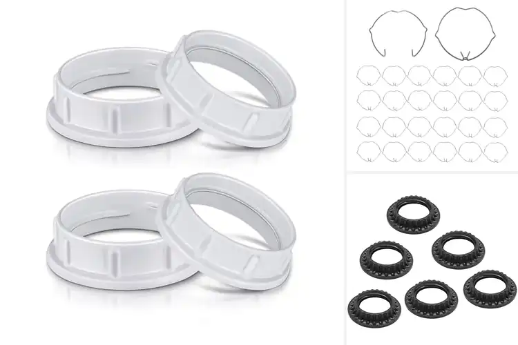 Detailed view of Best Lamp Fixture Retaining Rings