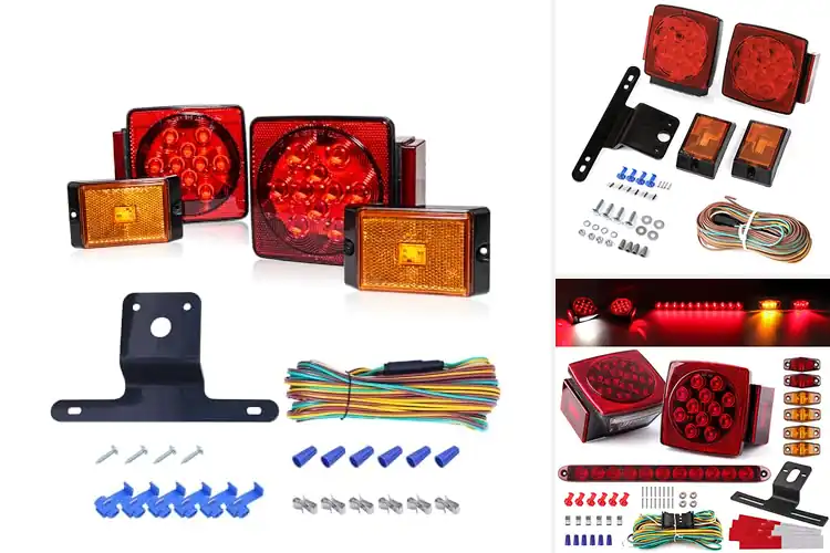 Detailed view of Best LED Trailer Light Kits: Top 10 for Safety & Style