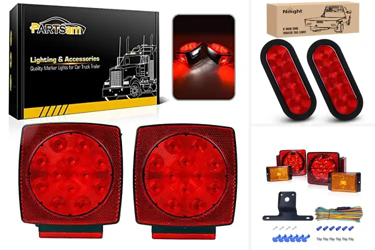 Detailed view of Best LED Trailer Tail Lights