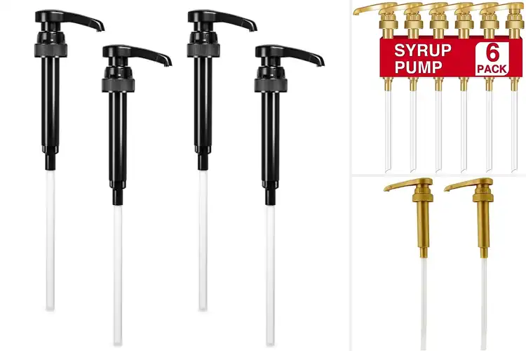 Detailed view of Best Lockable Syrup Pumps to Stop Spills Now