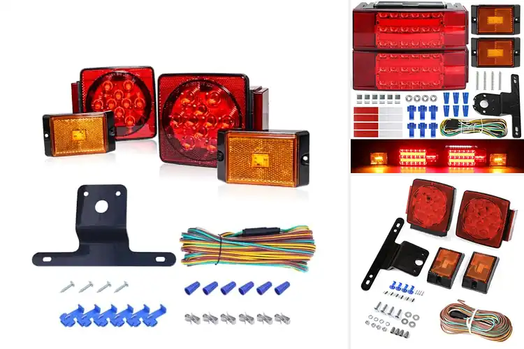 Detailed view of Best Marine Trailer Light Sets
