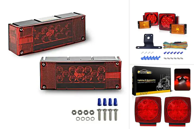 Detailed view of Best Marine Trailer Lights