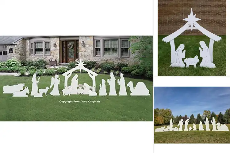 Detailed view of Best Outdoor Nativity Sets