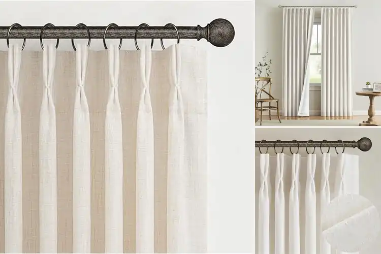 Detailed view of Best Pinch Pleated Drapes