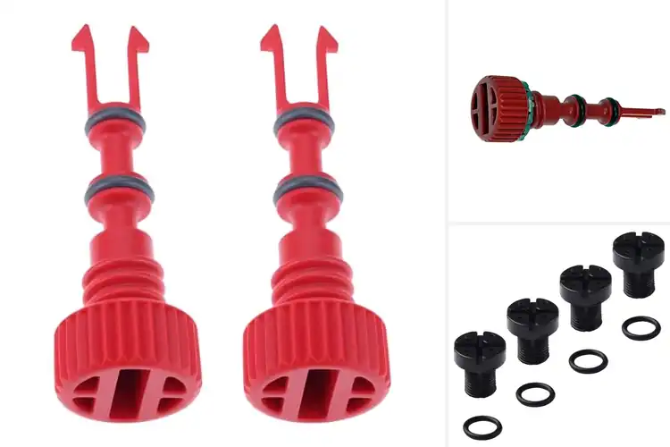 Detailed view of Best Radiator Drain Screws With Washers