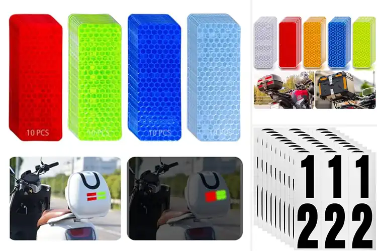 Detailed view of Best Reflective Stickers