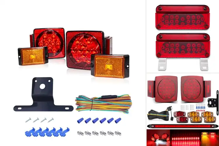 Detailed view of Best RV Trailer Light Kits for Safer Travels