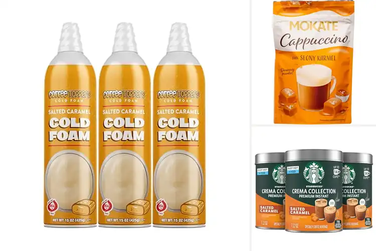 Detailed view of Best Salted Caramel Foams: Top Picks for Café-Style Coffee