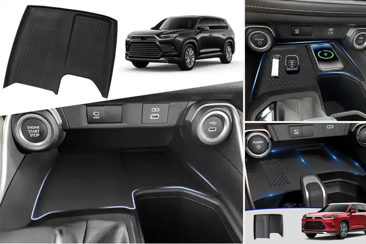 Detailed view of Best Scratch-Resistant Grand Highlander Console Mats