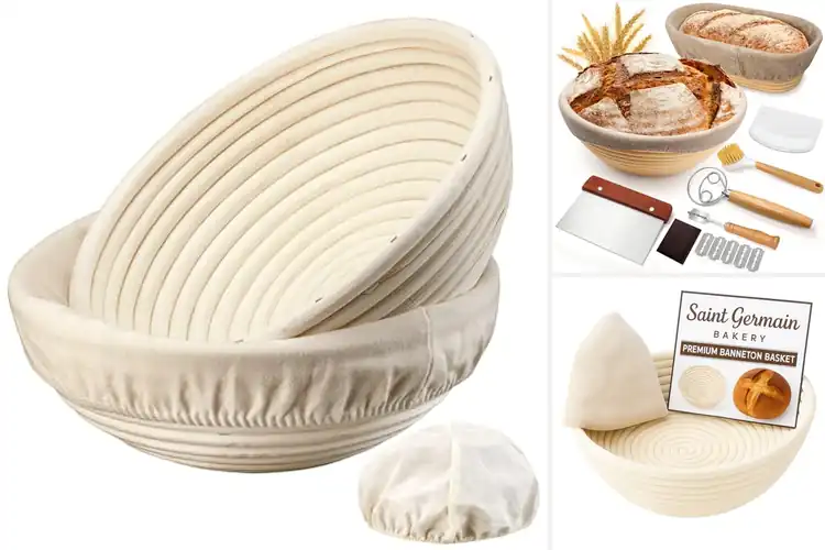 Detailed view of Best Sourdough Proofing Baskets for Perfectly Browned loaves