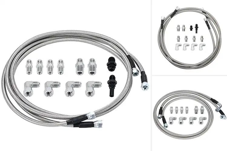 Detailed view of Best Stainless Steel Braided Transmission Lines