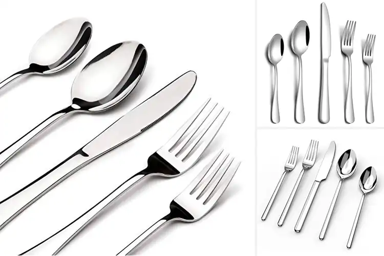 Detailed view of Best Stainless Steel Flatware Sets