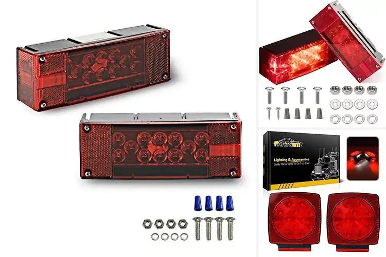 Detailed view of Best Submersible Boat Trailer Lights