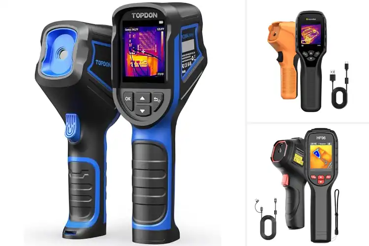Detailed view of Best Thermal Cameras For Building Diagnostics