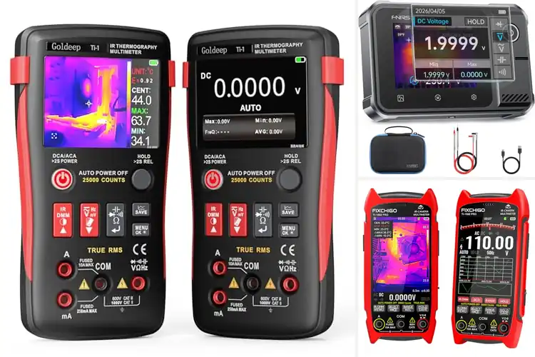 Detailed view of Best Thermal Cameras With Multimeters