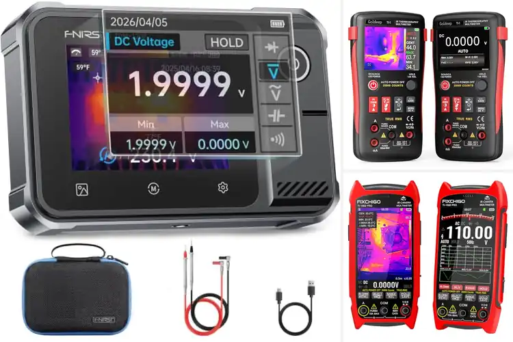 Detailed view of Best Thermal Imaging Multimeters