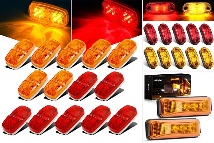 Detailed view of Best Trailer Marker Lights