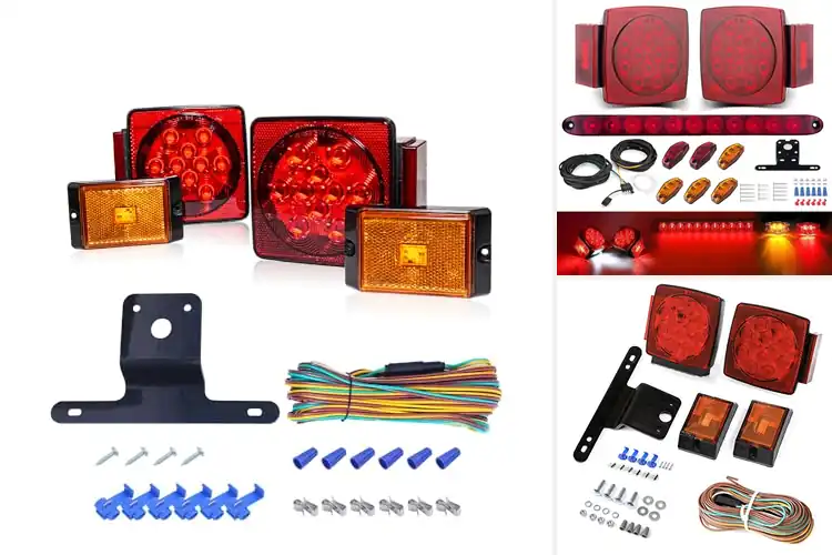 Detailed view of Best Utility Trailer Light Sets