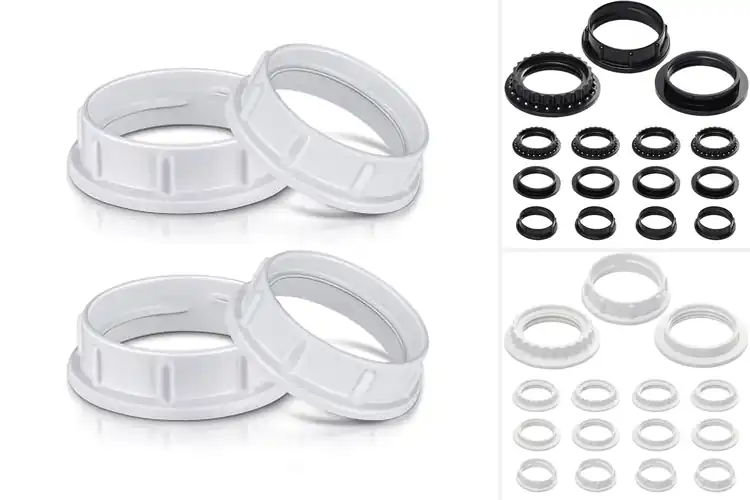 Detailed view of Best Vanity Light Socket Rings