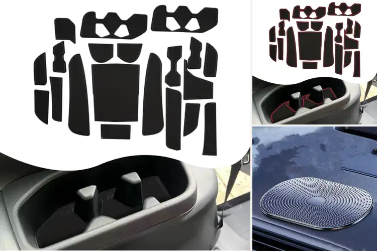 Detailed view of Best Washable Grand Highlander Center Console Mats